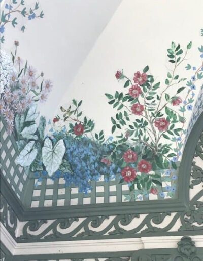 Painting on ceiling