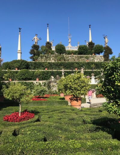 Isola Bella, Italy gardens and home